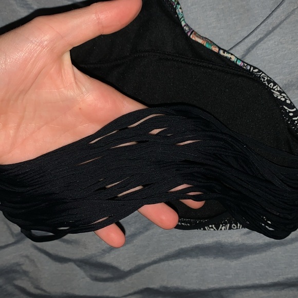 Arizona jean co bikini top with strings back and neck tie, full coverage - Picture 3 of 3